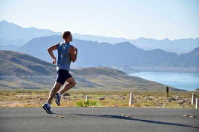 Running in the heat